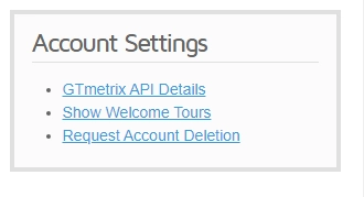 Gtmetrix api Gtmetrix api